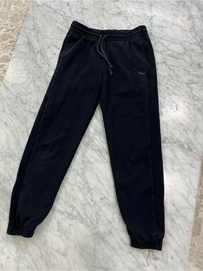 TNA Aritzia Black Jogger Sweatpants size small